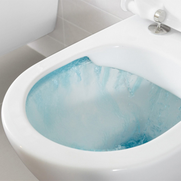 Фото унитаз подвесной aquareduct с крышкой villeroy & boch o.novo 56 см 5660h101