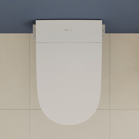 Фото умный подвесной унитаз vitra v-care 7777b403-6399