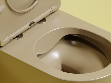 Фото унитаз подвесной, безободковый ceramicanova modena cn6063mc