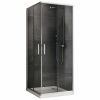 Душевое ограждение Abber Schwarzer Diamant 80x80 см AG020805