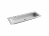 Раковина накладная Ceramicanova Element 121 см, цвет: белый CN7016