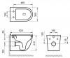 Фото унитаз подвесной belbagno senso-r bb017chr