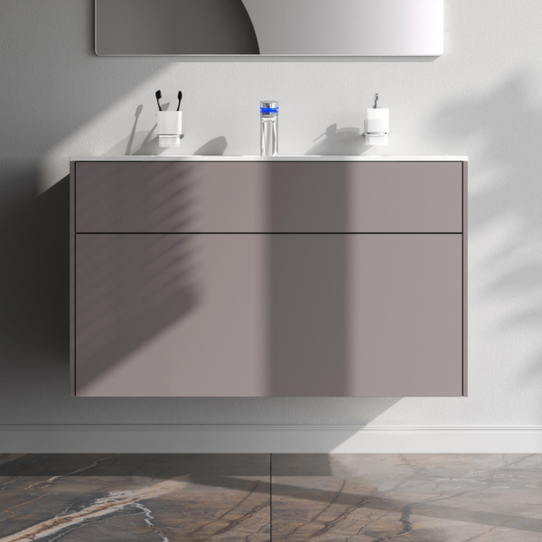 Фото тумба под раковину am.pm inspire v2.0  100 см цвет: серый m50afhx1003egm