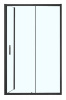 Душевое ограждение  Azario Milton  80x120 см AZ-ND1131-R 1200 BLACK