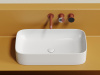 Фото раковина накладная ceramicanova element 70.5 см, цвет: белый cn6054