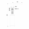 Фото дозатор для мыла wonzon & woghand цвет: хром ww-88sd02-cr