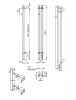 Фото электрический полотенцесушитель indigo style pro 90/8 lspre90-8gfmrt