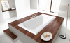 Фото акриловая ванна c-bath clio 140x70 см cbq003003
