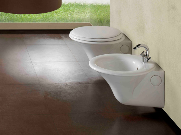 Фото биде подвесное hatria sculture y0bf01