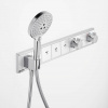 Фото встраиваемый термостатический смеситель для душа hansgrohe rainselect 15357000