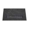 Фото клавиша смыва kk-pol lapis grande v1, quartz (nero greco)