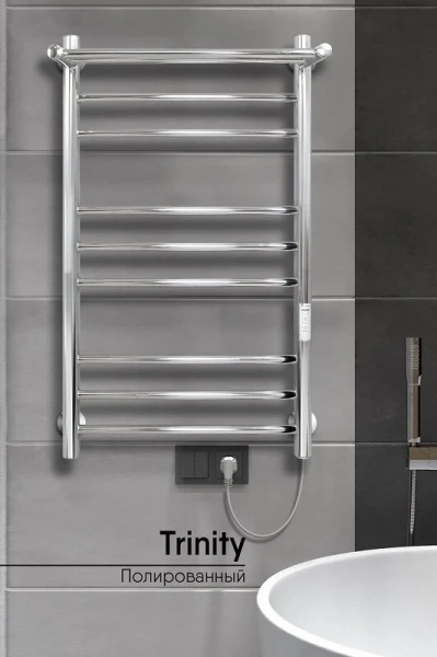 Фото электрический полотенцесушитель indigo line trinity 80/50 lсlte80-50prt