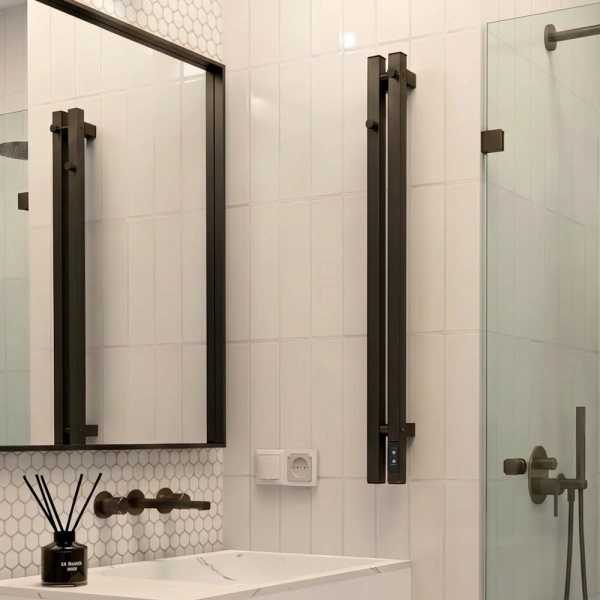 Фото электрический полотенцесушитель indigo style pro 90/8 lspre90-8brrt