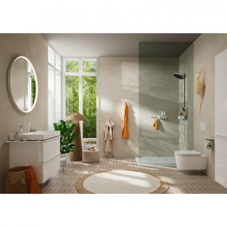 Фото смеситель для раковины hansgrohe tecturis s 73340700