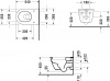 Фото унитаз подвесной duravit darling new 54 см 2545090000