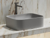 Фото раковина накладная ceramicanova element 50.5 см, цвет: серый cn6052msg