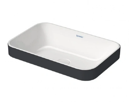 Фото раковина накладная duravit happy d.2 plus  60 см 2359606100