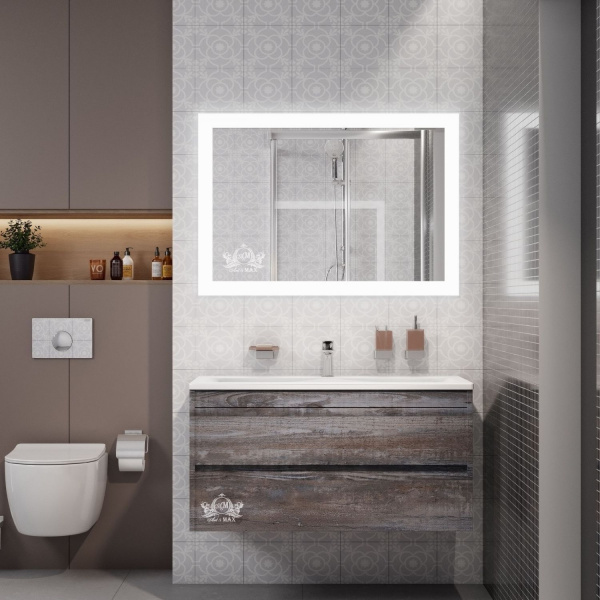 Фото тумба под раковину art&max family 100 см family-1000-2c-so-pe