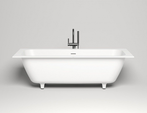 Фото ванна из искусственного камня salini orlanda axis kit 190x80 см 103321m матовая