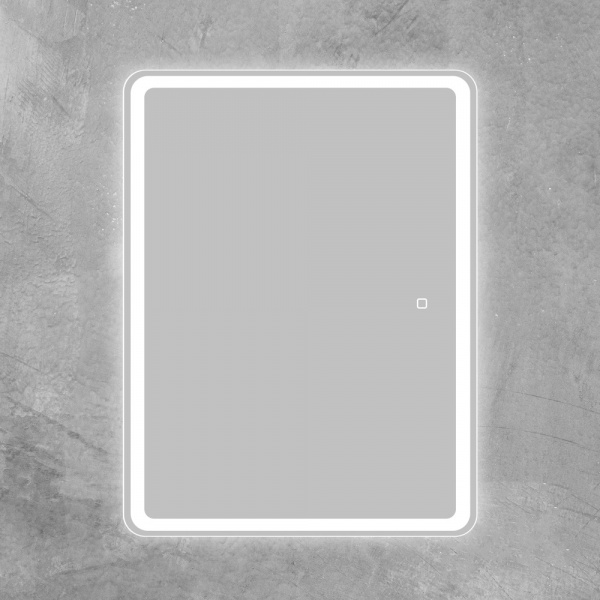 Фото зеркальный шкаф belbagno marino 60 см spc-mar-600/800-1a-led-tch