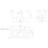 Фото ванна из искусственного камня knief wall xs 165x75 см 0100-255-l