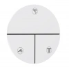 Фото смеситель для ванны hansgrohe shower select comfort s 15558700_vstv