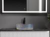Фото раковина накладная ceramicanova cristal 36 см, цвет: неон cn6059