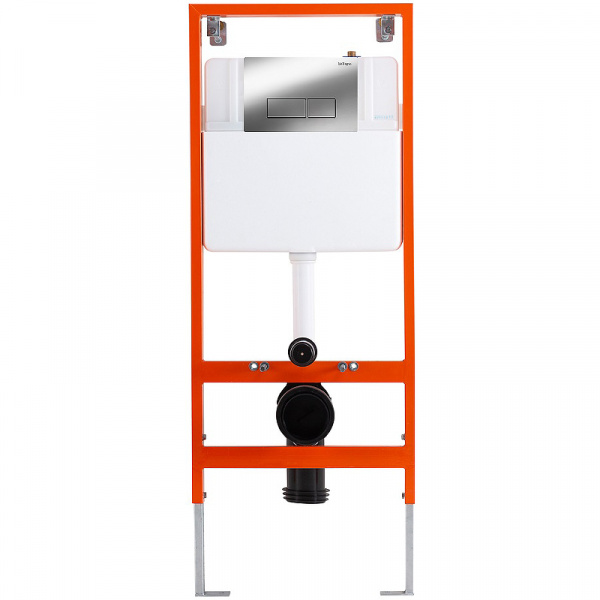 Фото инсталляция для унитаза с панелью смыва belbagno bb097set.q.cr