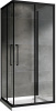 Душевое ограждение Abber Schwarzer Diamant 80x80 см AG02080BH-S80B