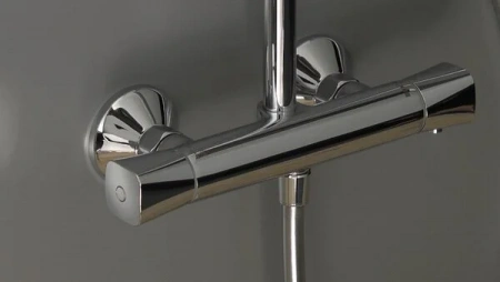 Фото душевая стойка hansgrohe crometta 27265400