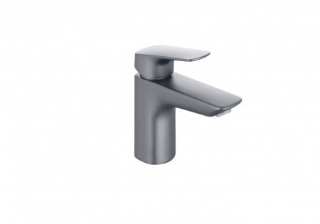 Фото смеситель для раковины акватек вега aq1010bgm,цвет: сталь