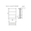 Фото электрический полотенцесушитель azario verona 40x60 см цвет: хром az04846p