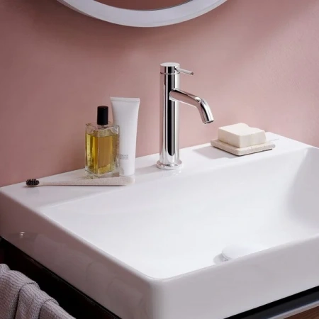 Фото смеситель для раковины hansgrohe tecturis s 73311000