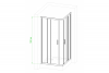 Фото душевое ограждение royal bath hpd rb80hpd-t-bl 80x80 см
