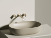 Фото раковина накладная ceramicanova element 60 см, цвет: капучино cn6047mc