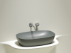 Фото раковина накладная ceramicanova element 60 см, цвет: антрацит cn6049mh