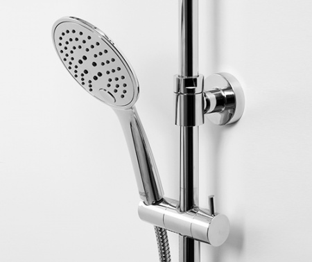 Фото душевая стойка wasserkraft a15502 thermo, цвет: хром
