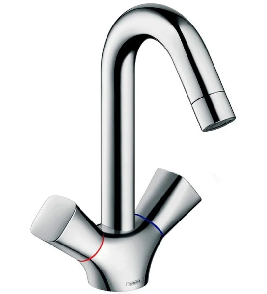 Фото смеситель для раковины hansgrohe logis 71222000_vstv