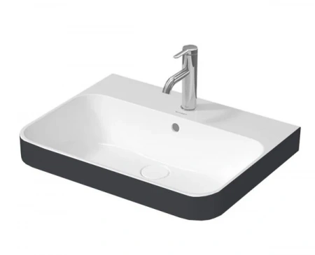 Фото раковина накладная duravit happy d.2 plus  60 см 2360606100