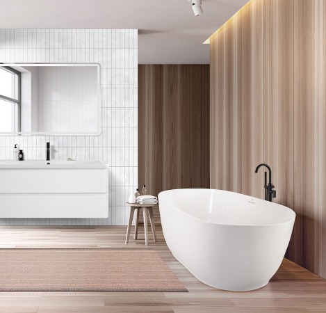 Фото акриловая ванна belbagno bb413-1500-800 150x80 см