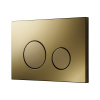 Фото клавиша смыва kk-pol m11 (золото глянец)