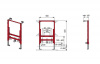 Фото инсталляция для биде tece profil 9330005