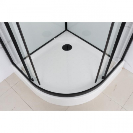 Фото душевая кабина душевая кабина frank f408 black 80x80 см 800004
