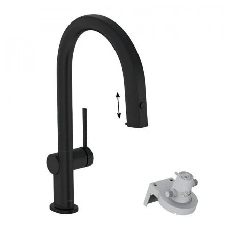 Фото смеситель для кухонной мойки hansgrohe aqittura 76826670