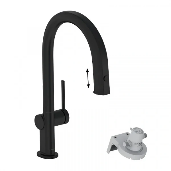Фото смеситель для кухонной мойки hansgrohe aqittura 76826670