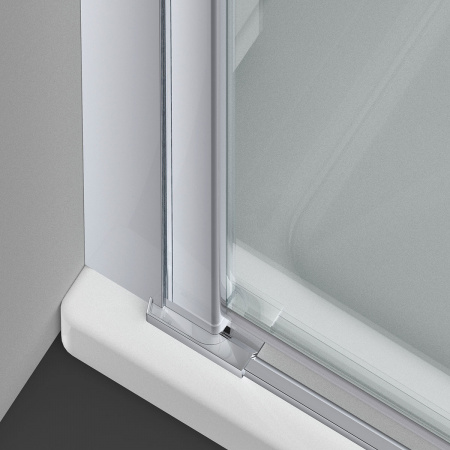 Фото душевая дверь vincea alpha 60 см vdp-3al600clb