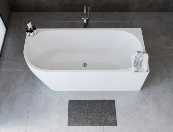 Фото акриловая ванна aquanet elegant 180x80 см 3806-n-mw