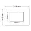 Фото унитаз с инсталляцией abber bequem ac1100t-ac0105-ac0120