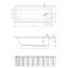Фото акриловая ванна cezares plane solo mini 170x80 см