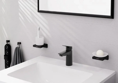 Фото смеситель для раковины hansgrohe logis 71101670
